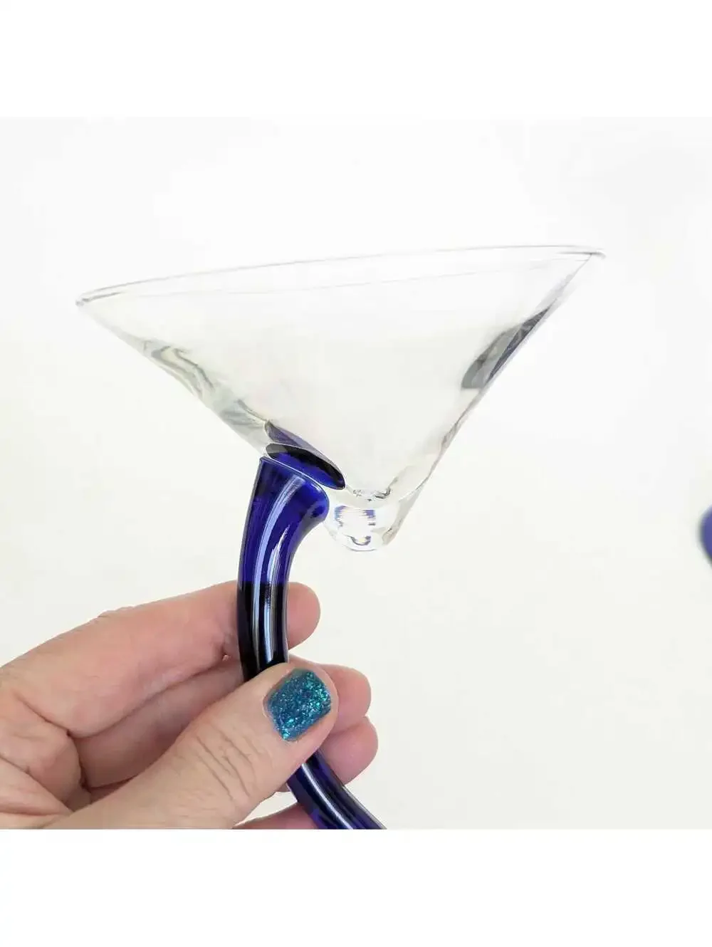 1990s Vintage Libbey Bravura Martini Glasses